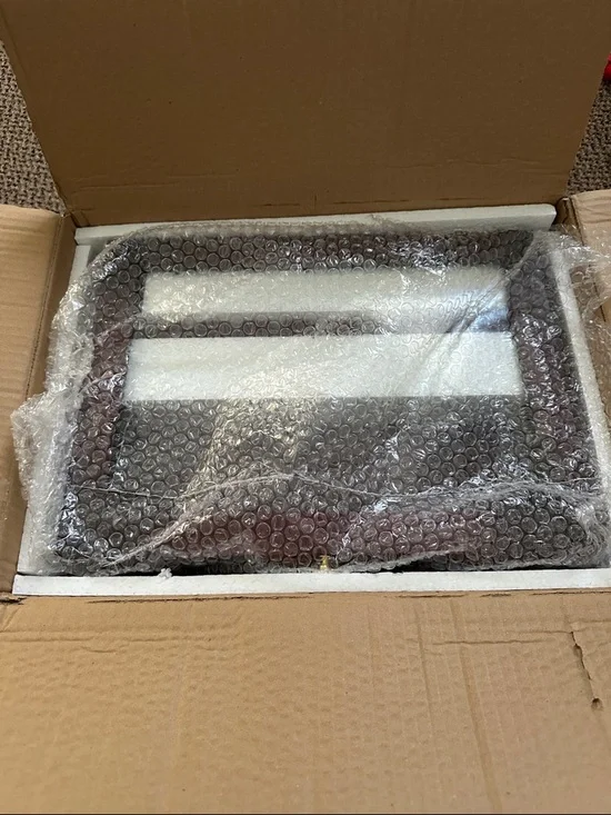 Wooden Silverware Storage Case Box Glass Lid With Handle Felt Lined SHIPALONE - Picture 7 of 7